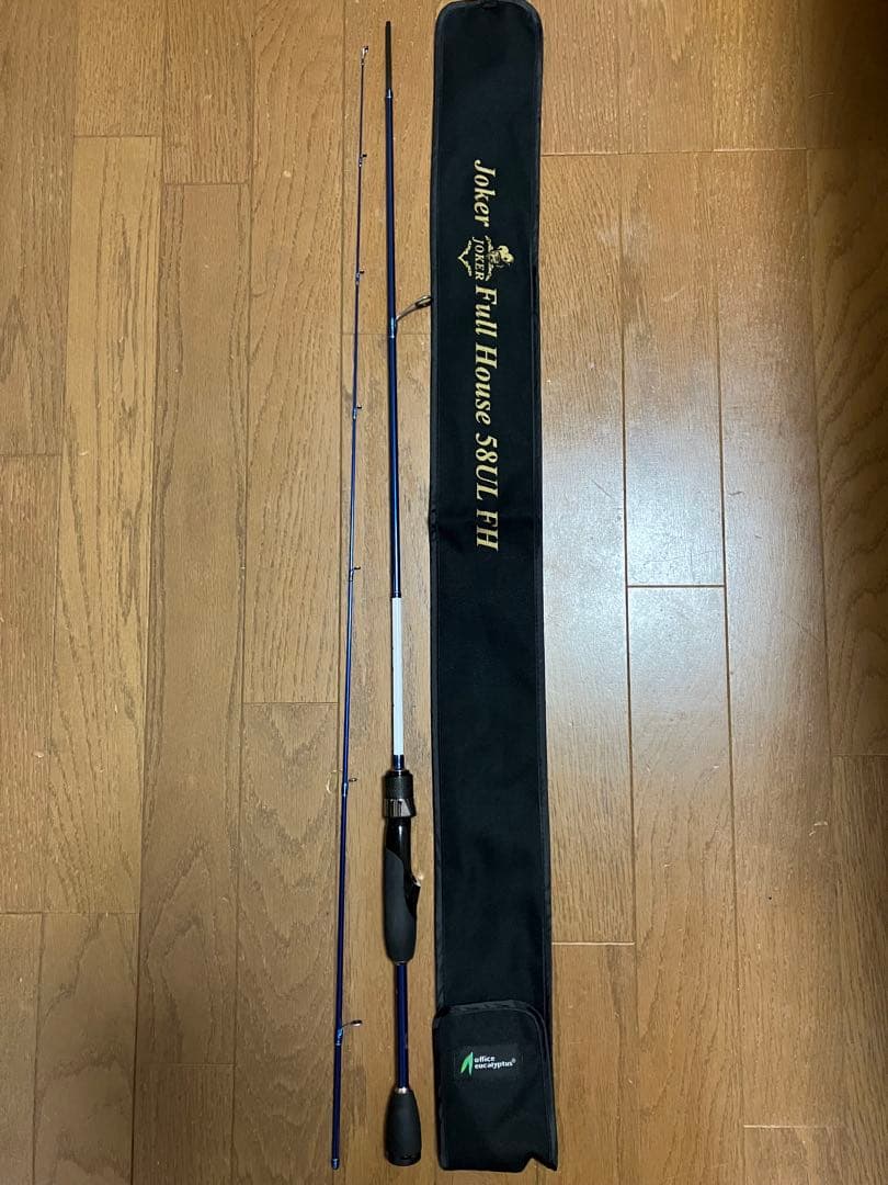 トラウトロッド オフィスユーカリ ジョーカー フルハウス 58UL3日間限定価格