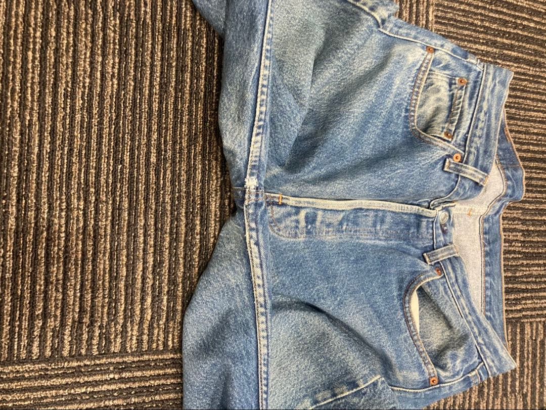 80's USA製 levi's 501 赤耳移行期 金脇割W34L34
