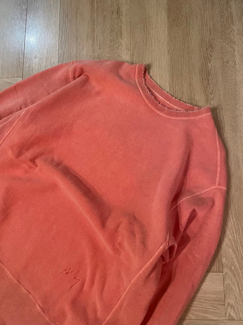 ANCELLM アンセルムダメージ加工スウェット サイズ2