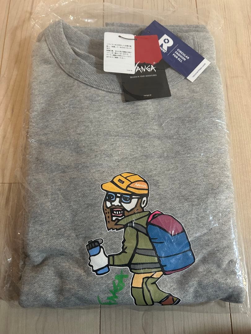 トップス NANGA ECHOHYBRID SWEAT SHIRT(ODM PT)