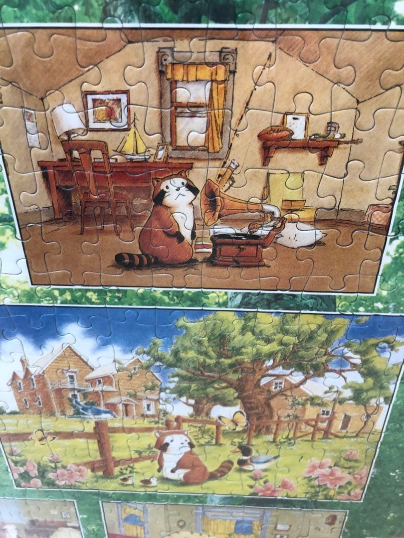 ２個セット！1000ピース　あらいぐま　ラスカル　パズル　ジグソーパズル　完成品