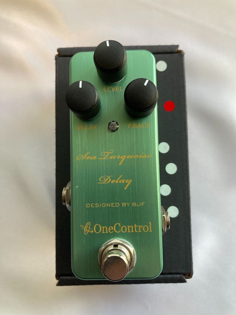 ギター OneControl Sea Turquoise Delay OC-STD
