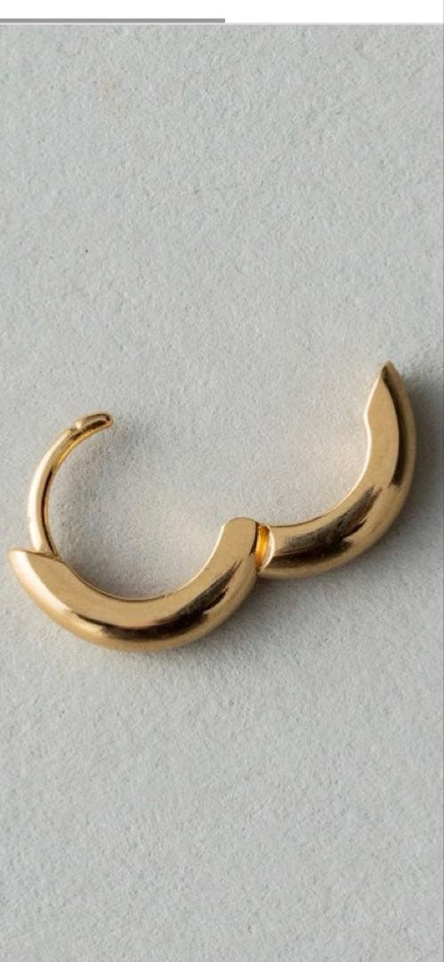 ete フープピアス　18k 【片耳】