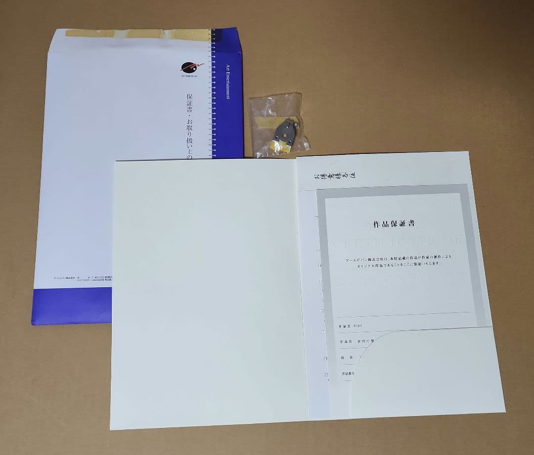 アールビバン 版画 Tony シャイニング 蒼穹に響く音