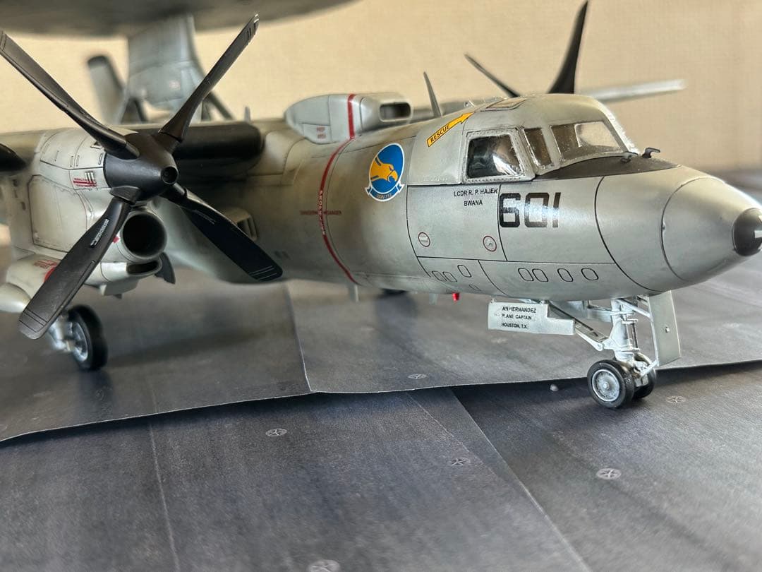 US NAVY E2C HAWKEYE. 完成品