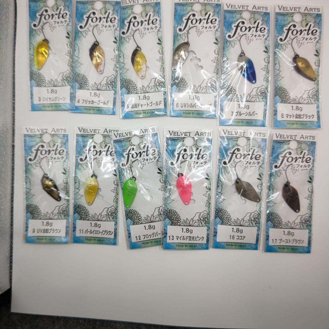 VELVET ARTS forte スプーンルアー 12個セット