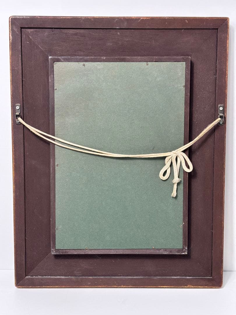 ポ*ん様 小野州一 油彩画 女性像 額装作品