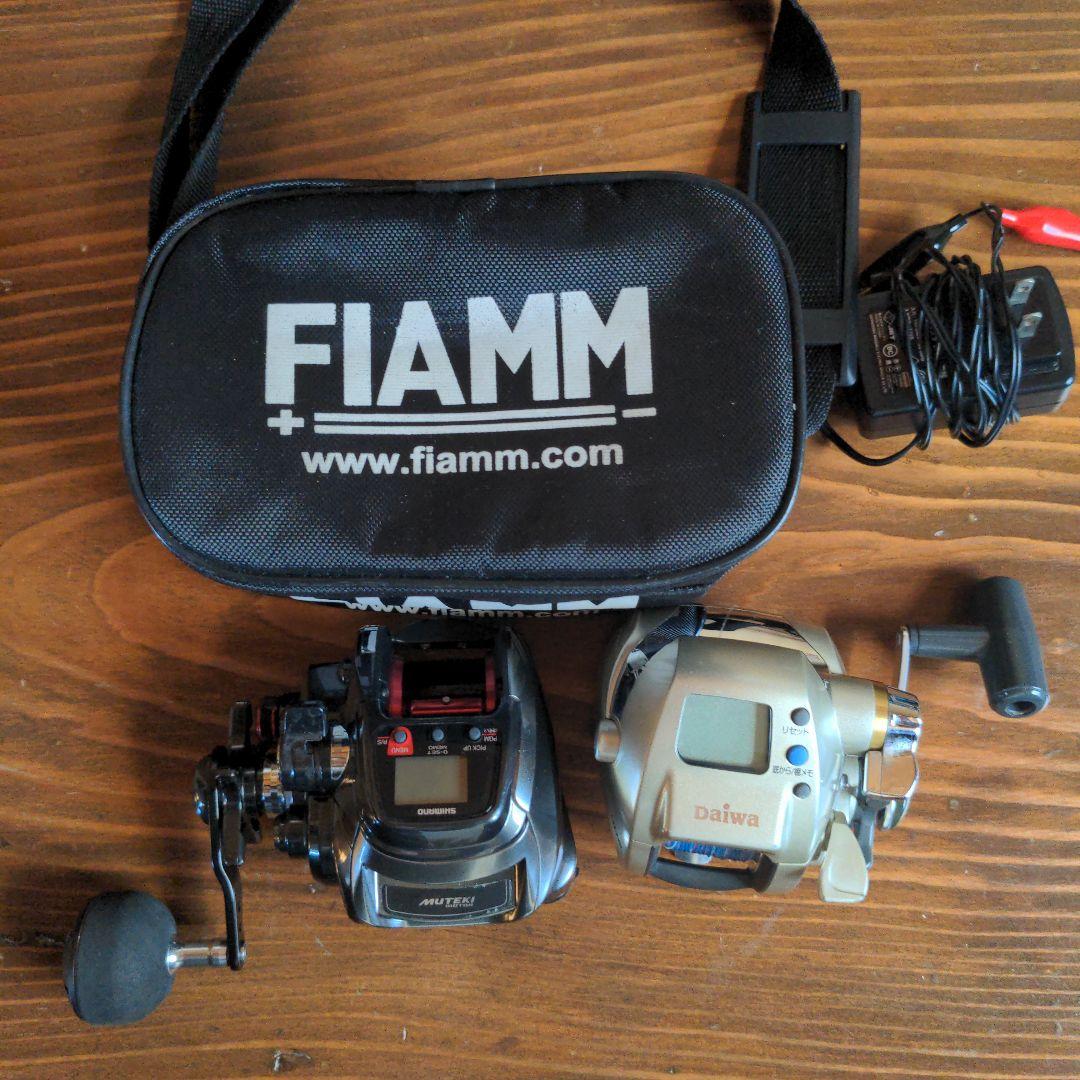 SHIMANO 電動リール 　DAIWA電動リール　バッテリー3点セット
