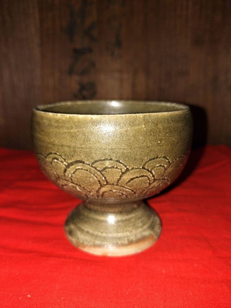 高麗青磁馬上盃