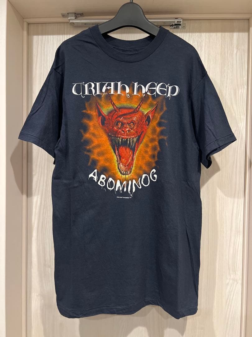 80s Uriah Heep ABOMINOG 1982ツアーヴィンテージT
