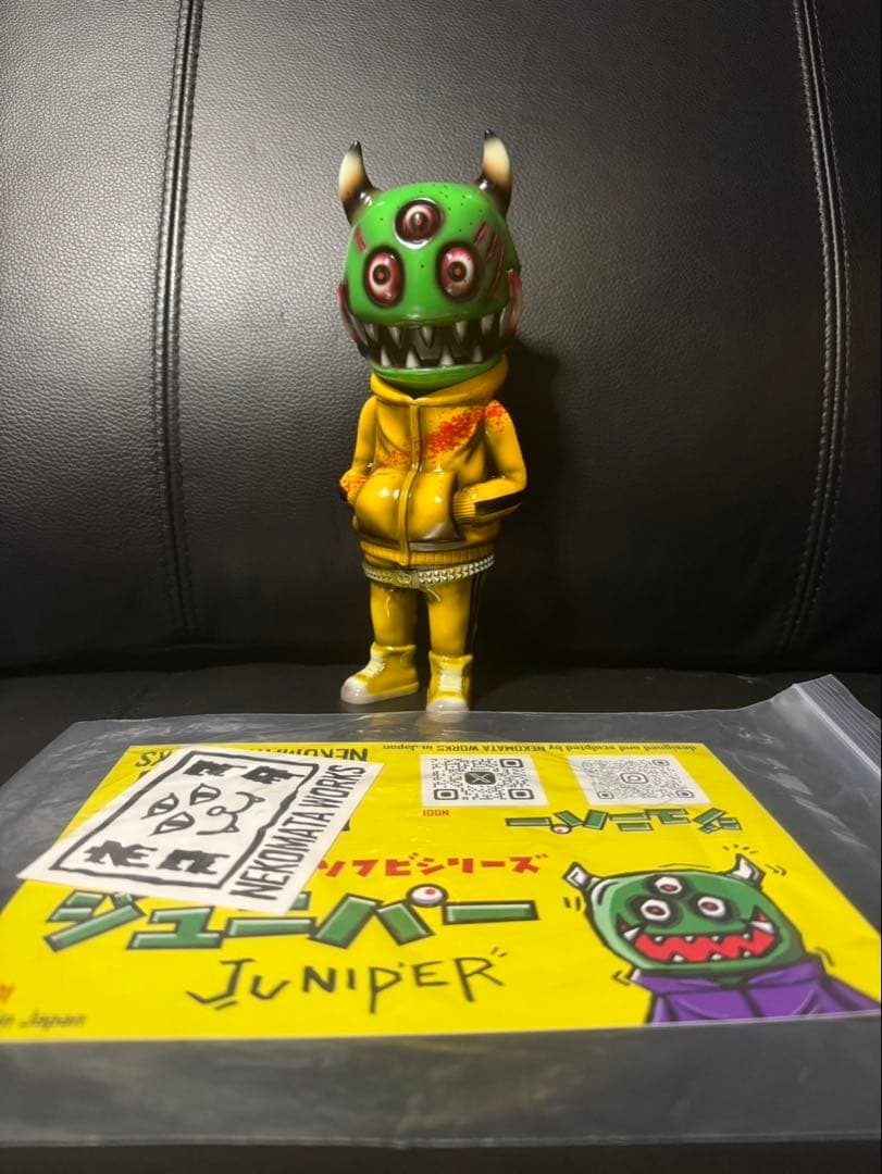 最終値下げ‼️超美品Juniper ジュニパー ネコマタワークス　ソフビ