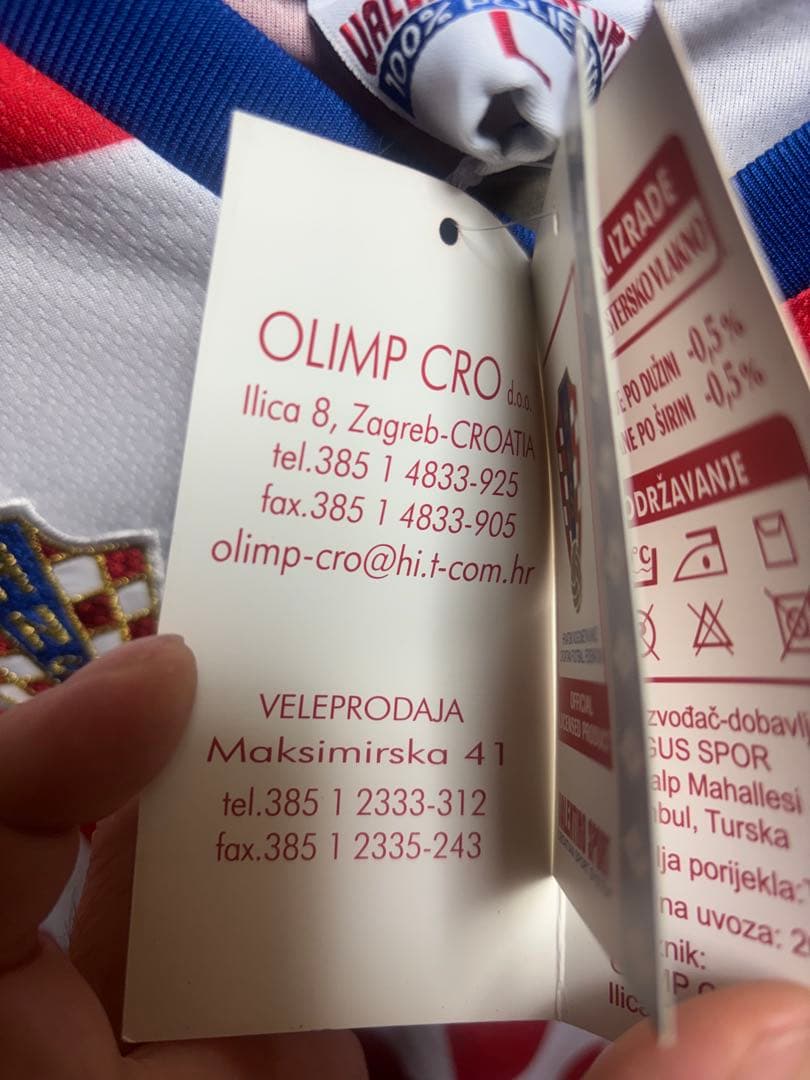 クロアチア代表 サッカーシャツ ユニフォーム
