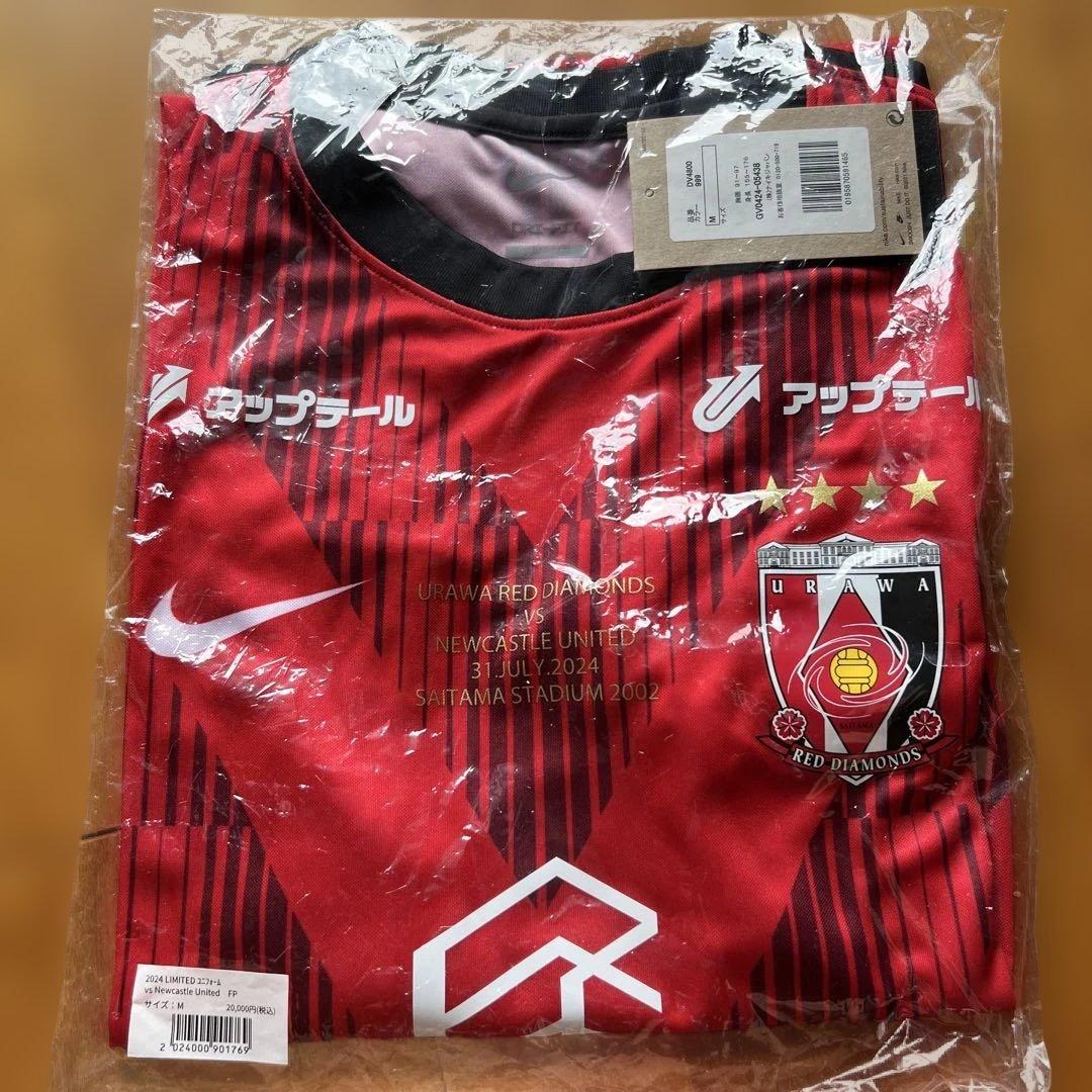 【新品】浦和レッズ 2024年Mサイズ ニューカッスル戦.