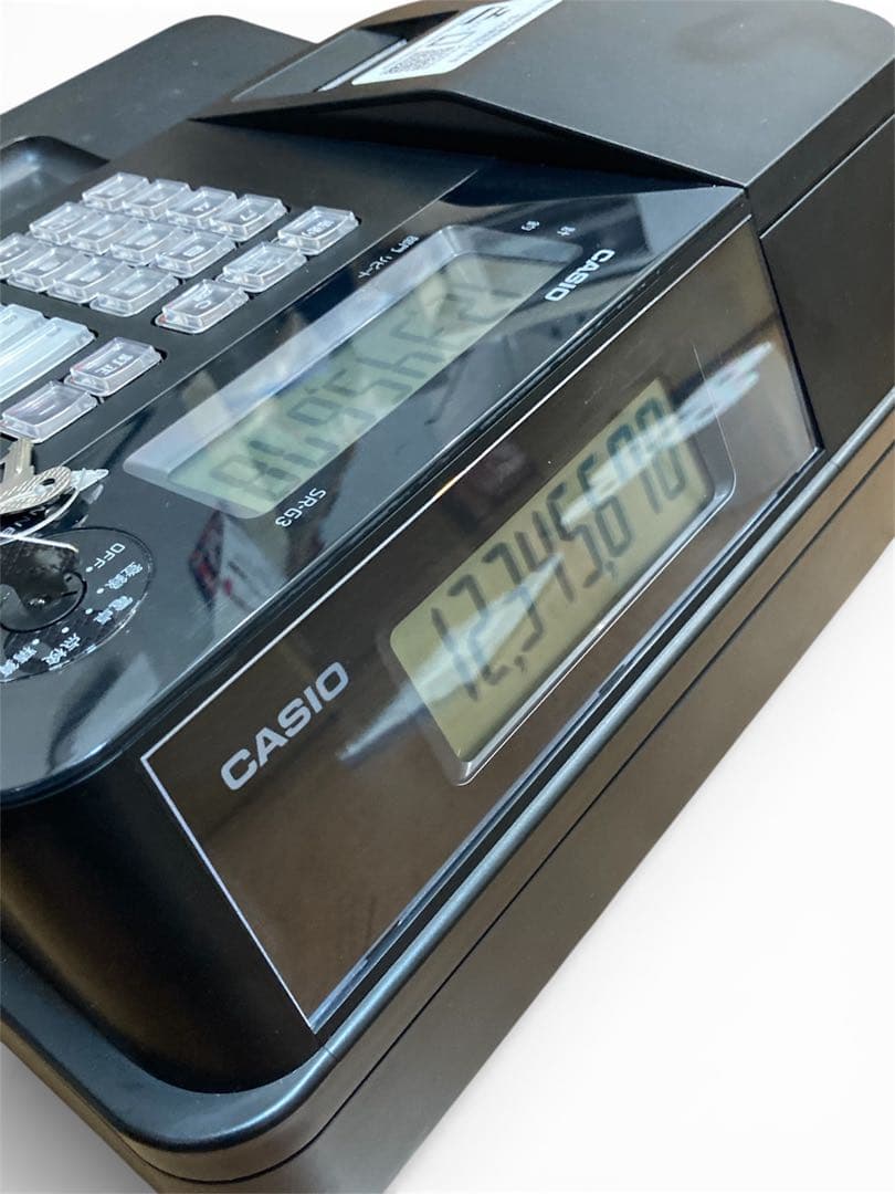 美品 CASIO SR-G3-BK 鍵 付属品付 インボイス対応