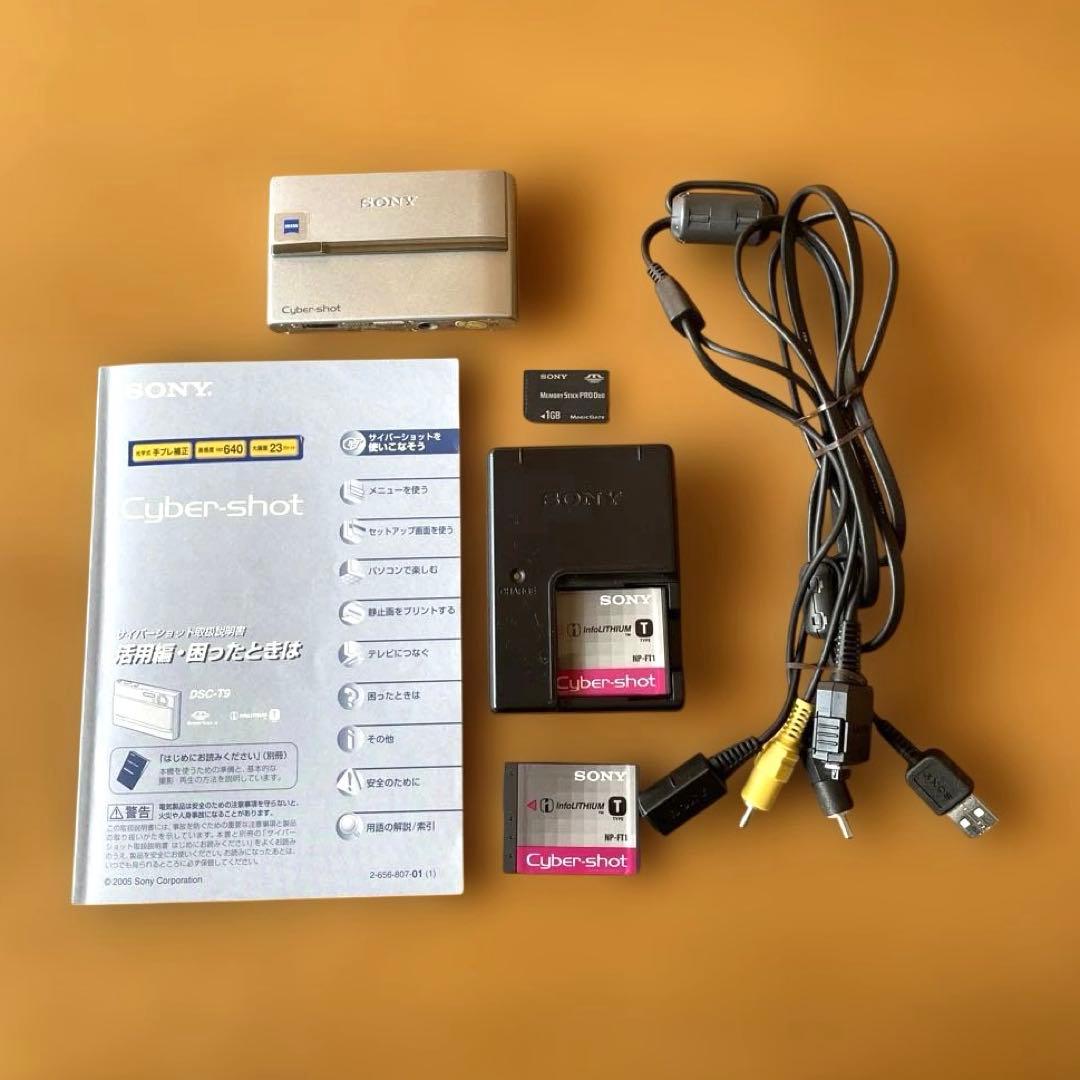 SONY サイバーショット　DSC-T9 動作確認済み