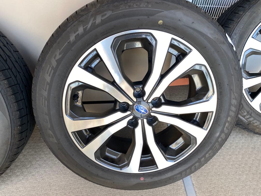 フォレスターSK純正ホイール4本セット 225/55R18 PCD114.3mm