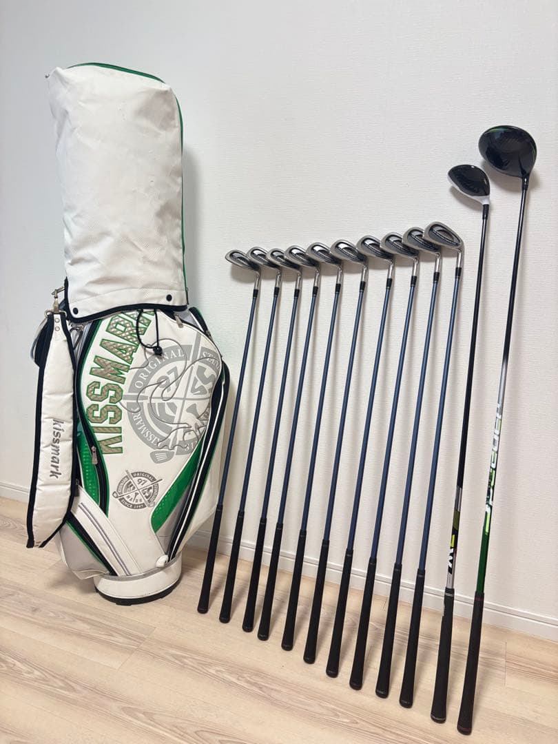 【◎送料無料】 KISSMARK他　ゴルフクラブセット 12本