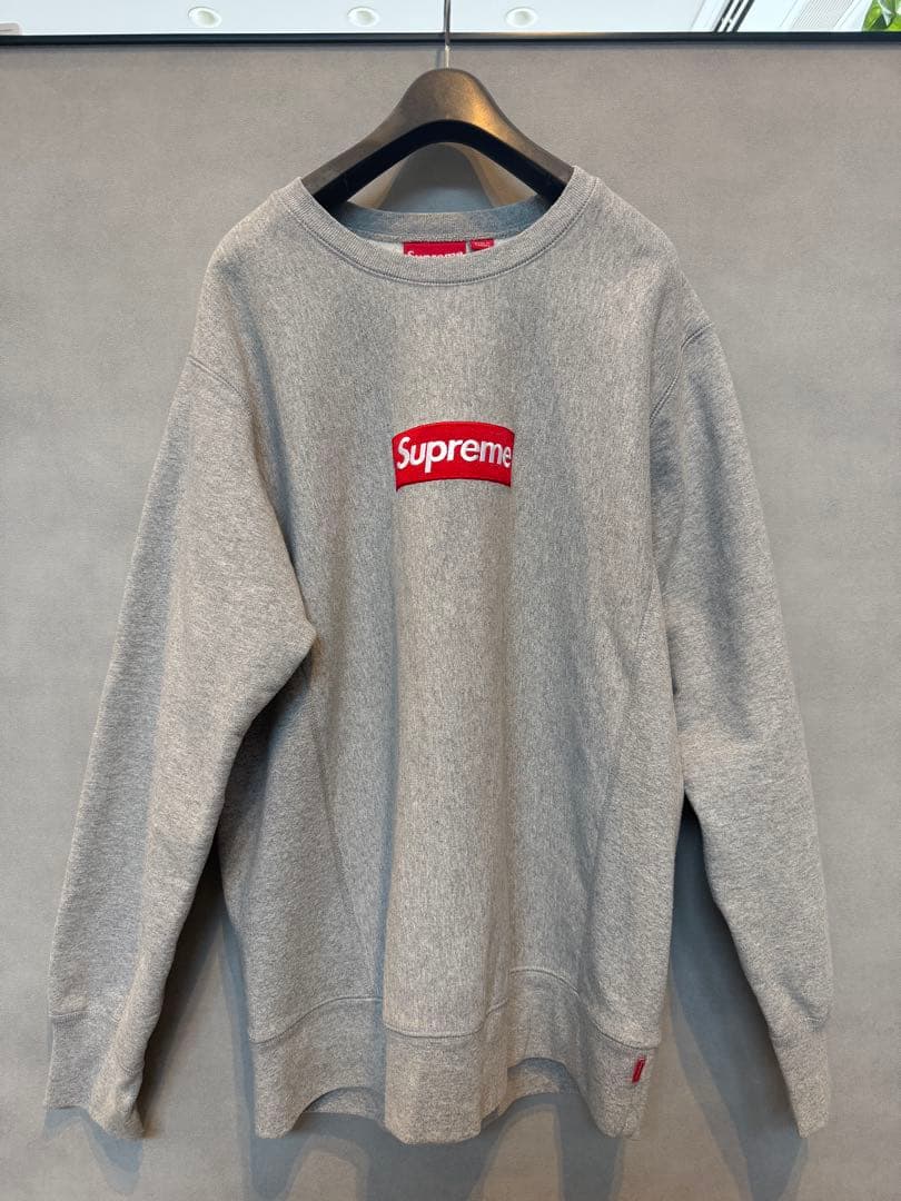 Supreme 15AW ボックス ロゴ クルーネック スウェット トレーナー