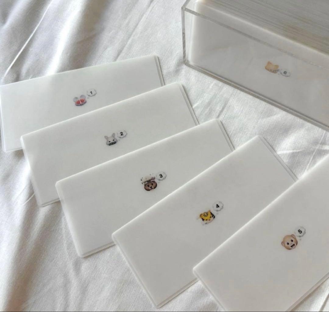 1点のみ！韓国 絵文字/50ボックス 現金 貯金