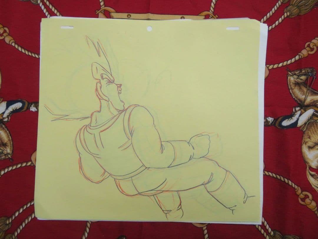 j*い様 ドラゴンボール セル画 原画 フリーザ ベジータ当時品