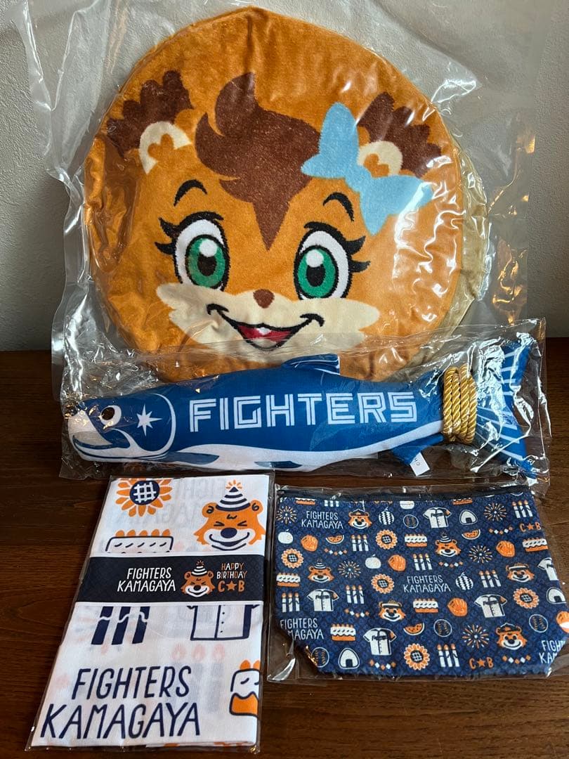 日本ハムファイターズ グッズ4点セット 未開封 ファンクラブ非売品 しゃけまる