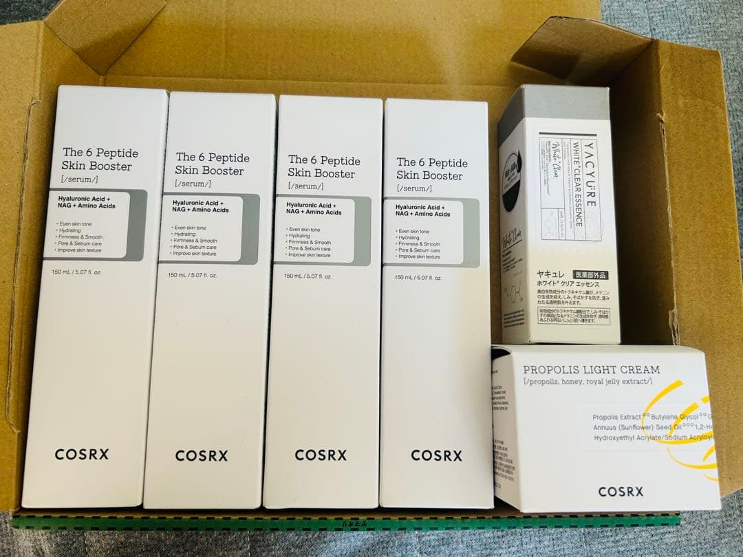 ブースター・導入液 The 6 Peptide Skin Booster serum COSRX