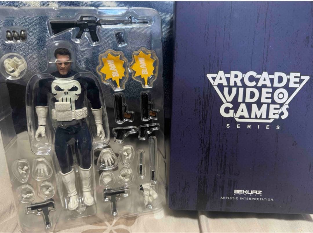パニッシャーアクションフィギュアアーケードゲームシリーズ