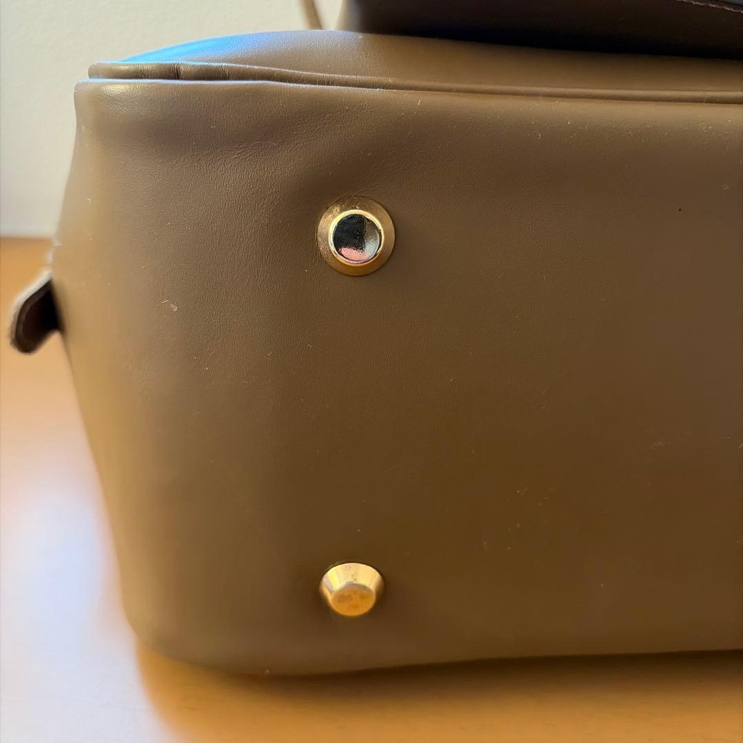 FRAMeWORK YOUNG&OLSEN 別注スムースレザー　バッグ　ブラウン