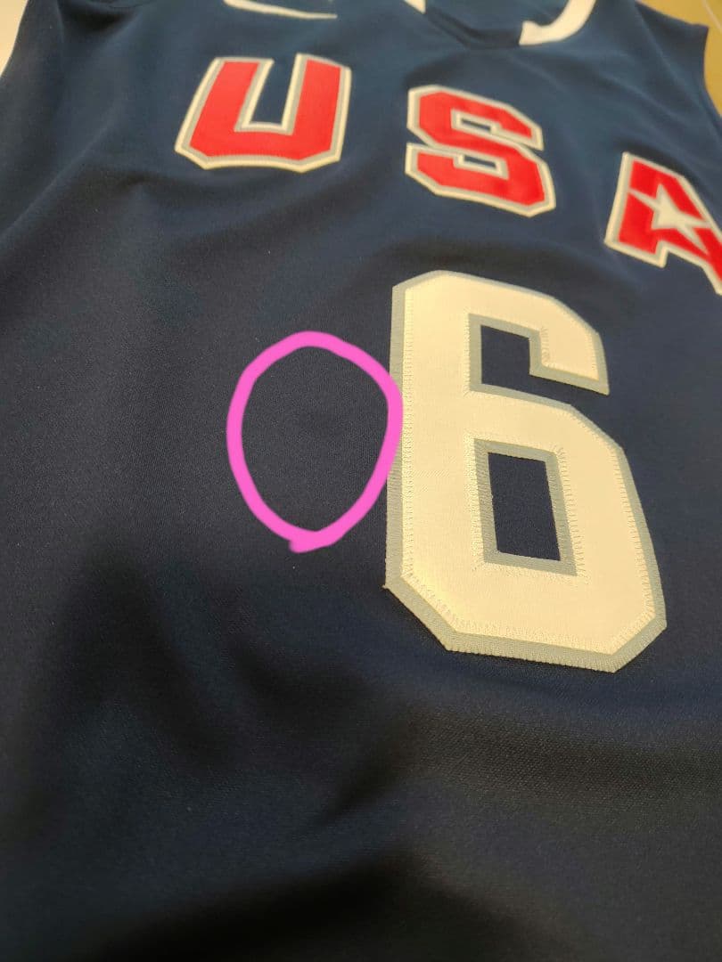 レブロン ジェームズ　アメリカ代表ユニフォーム