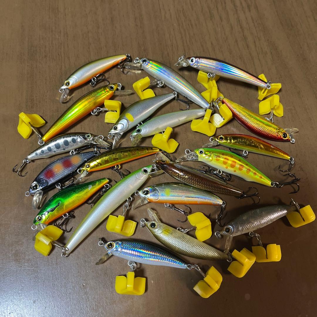 渓流　トラウト　ミノーセット　美品　ヤマメ　イワナ　ハンプバック