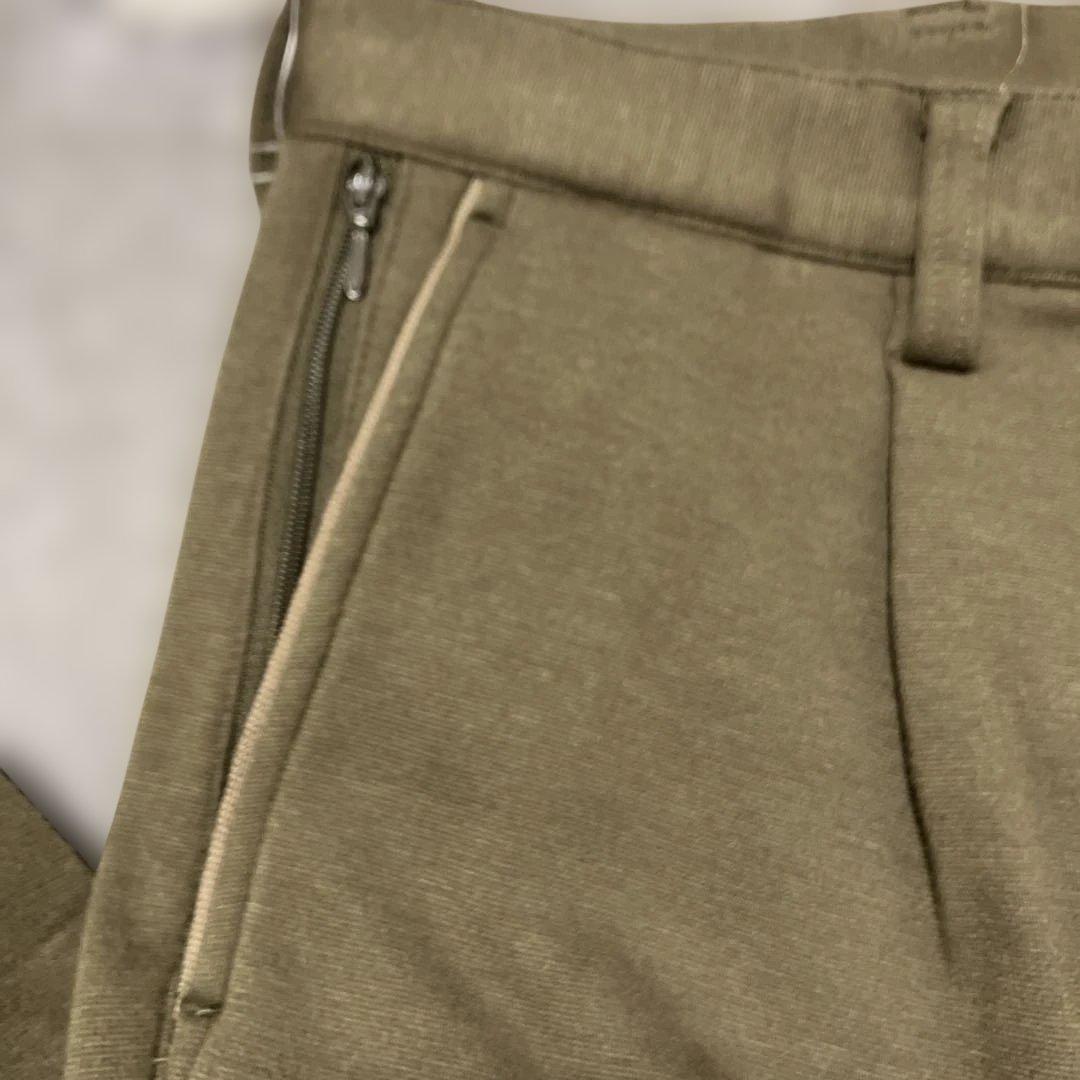 BEAMS GOLF ビームスゴルフ 裏起毛 パンツ　オリーブ 44