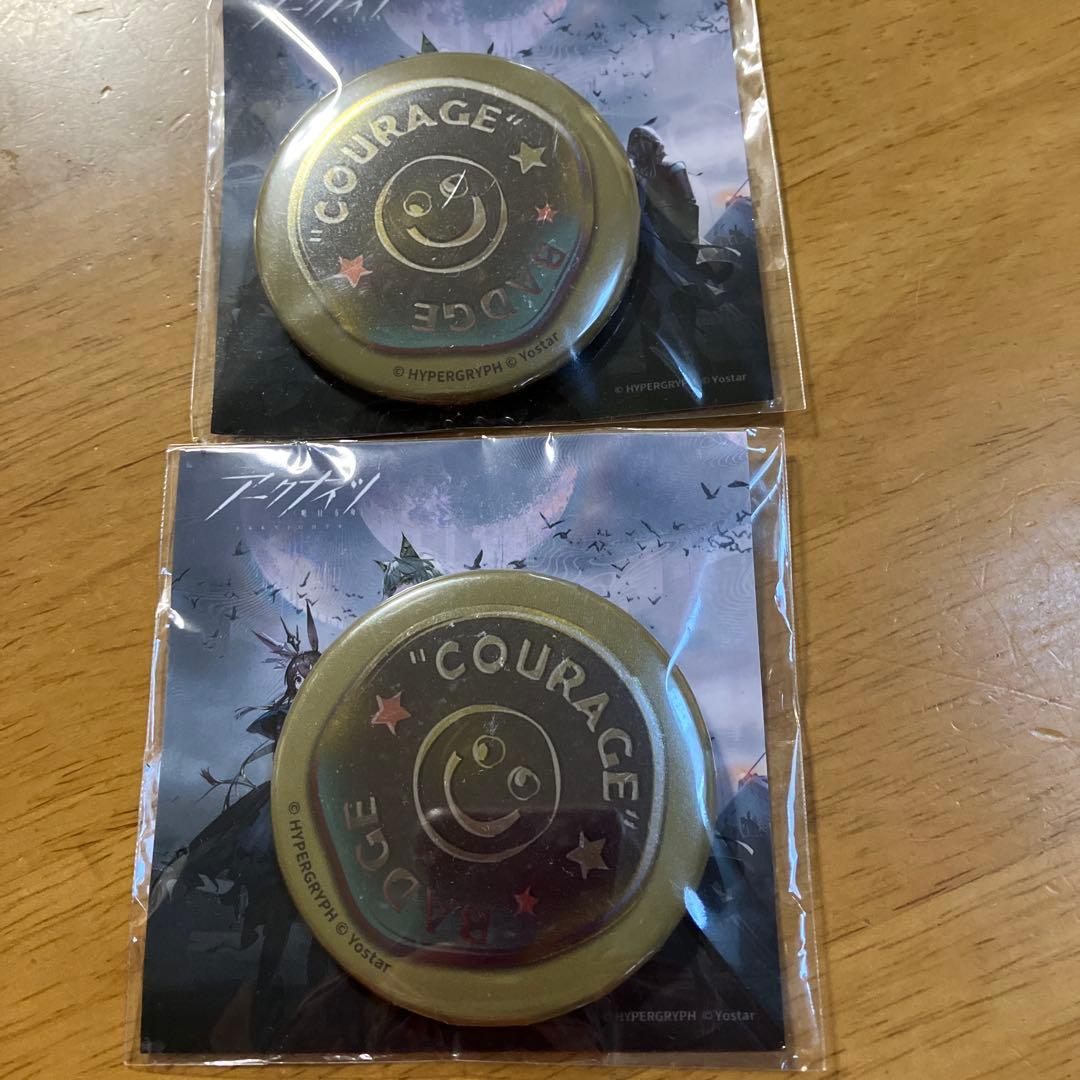 アークナイツ　6周年　限定缶バッジ