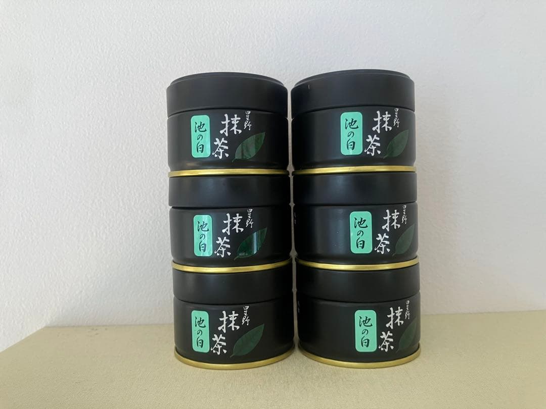 池の白 抹茶 20g缶 6個2026年07月09日