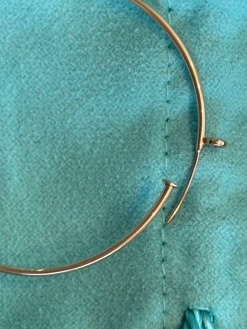 ティファニー[片耳]ダイヤモンドフープピアス