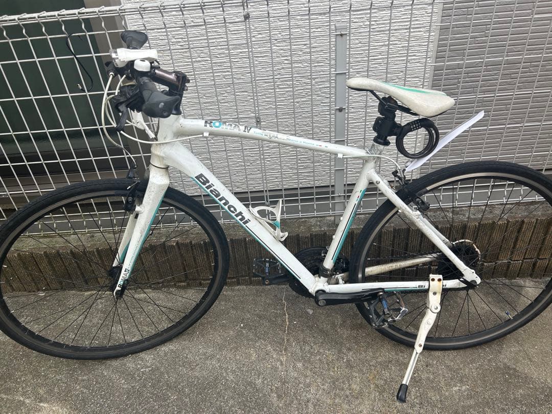 Bianchi ROMA 4 クロスバイク ホワイト 横浜市受け取り限定！