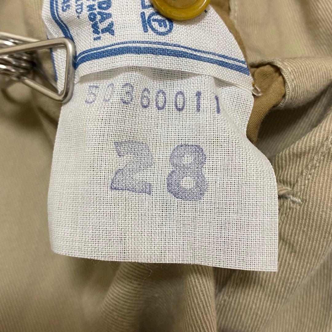 【美品】45R　チノパン　おこめチノの908パンツ　サイズ28　ベージュ