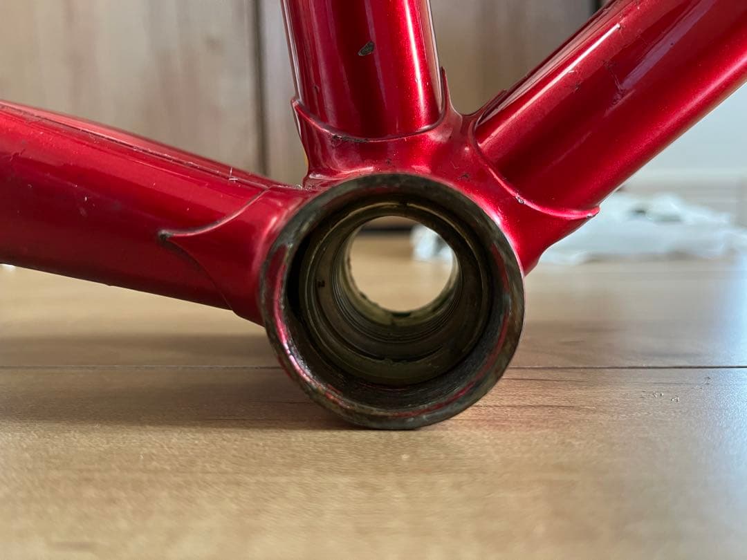 【ぶりゃい】georama njs フレームセット BB付き ピスト 競輪