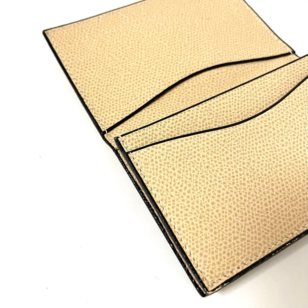 ⭐️美品⭐️Valextra ヴァレクストラ カードケース名刺入れ ピンク ベージュ