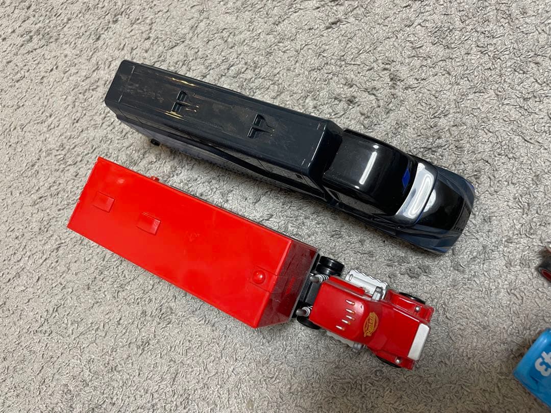 カーズ トミカ ミニカー トレーラーセット