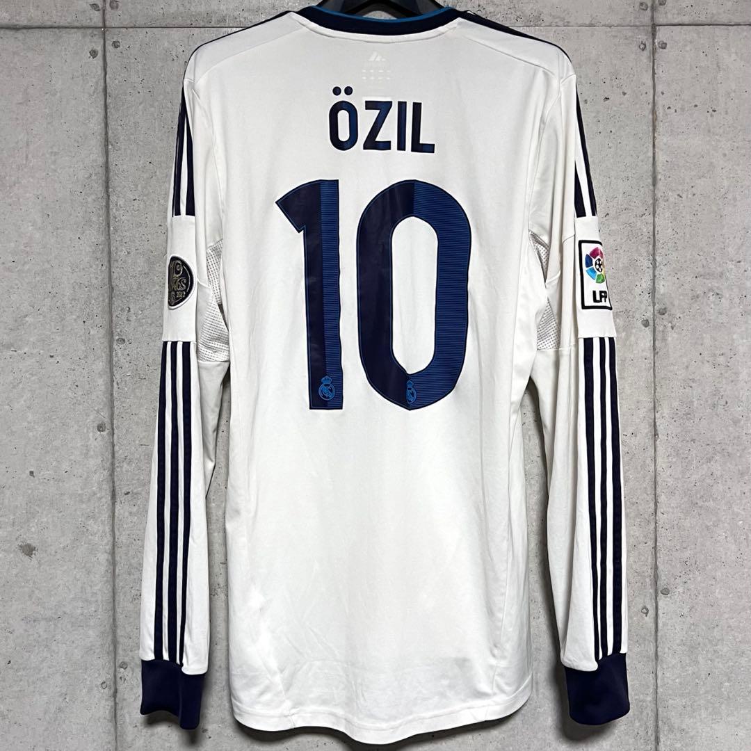 【希少/長袖】12/13 レアル・マドリード♯10 エジル【Oサイズ】ホーム