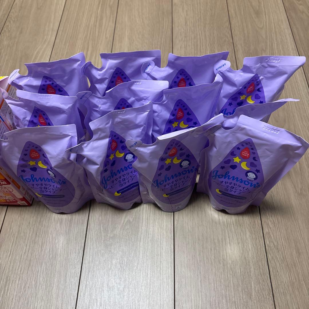 赤ちゃんボディーソープ　ジョンソンすやすや　泡全身ソープ