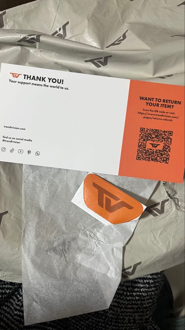 専用Trendt Vision Raw Baggy Denim Jeans