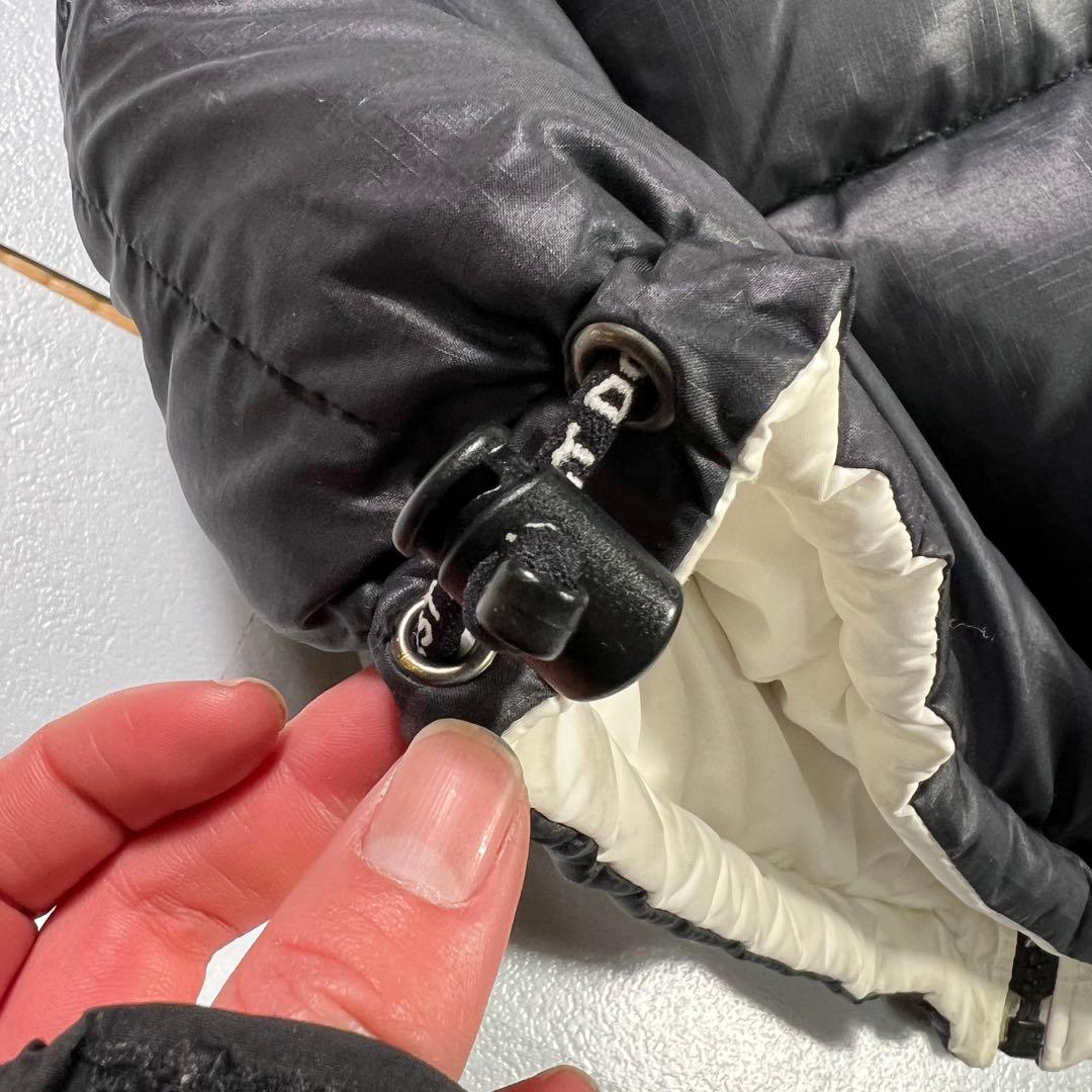 90s FIRST DOWN リバーシブル ダウンジャケット 水甚タグ 肉厚