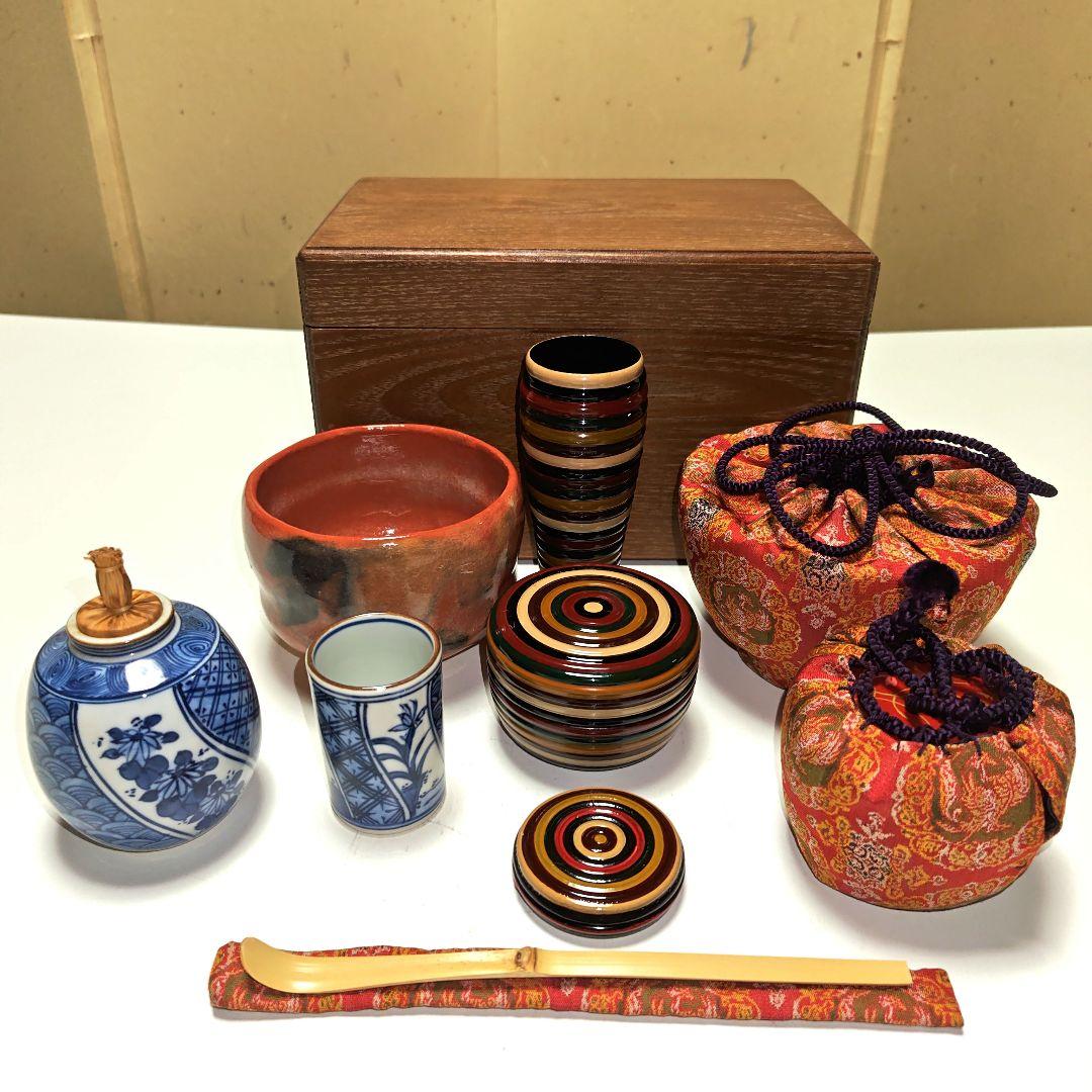 茶道具　桑茶箱