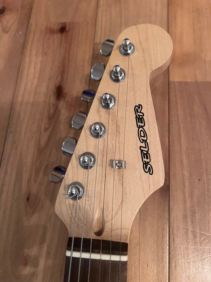 【超美品】SELDER セルダー エレキギター ストラトタイプ サンバースト