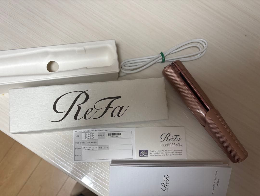 ※最終値下げ※ ReFa ヘアアイロン ピンク　箱なしは値引きします！