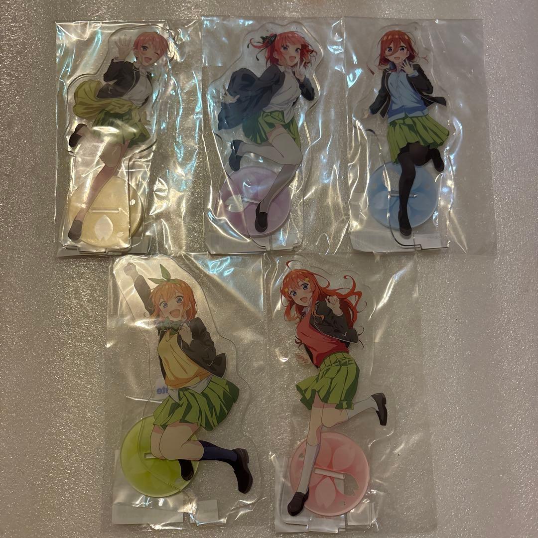 五等分の花嫁 アクリルスタンド 5周年記念