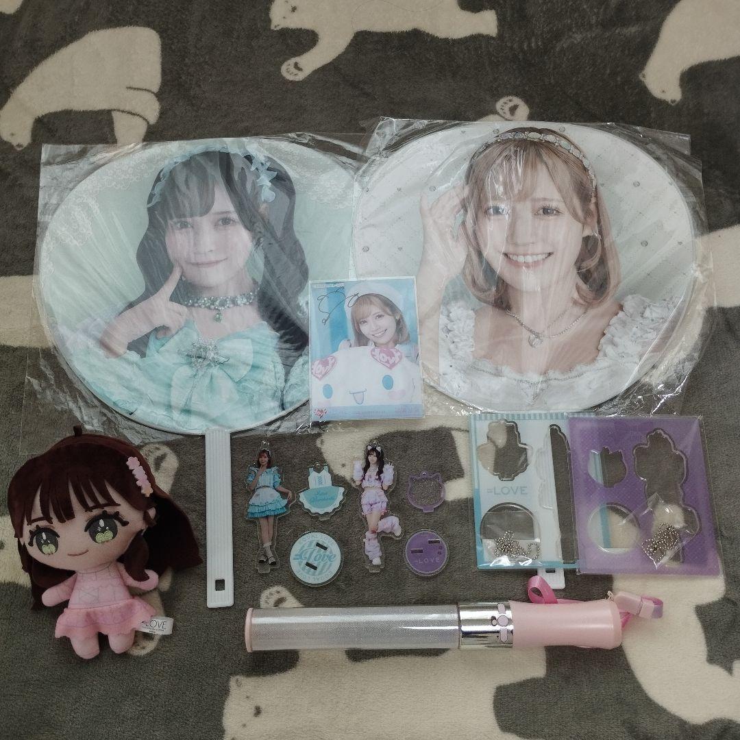 ＝LOVE イコラブ 諸橋沙夏 まとめ売り うちわ アクスタ ペンライト等