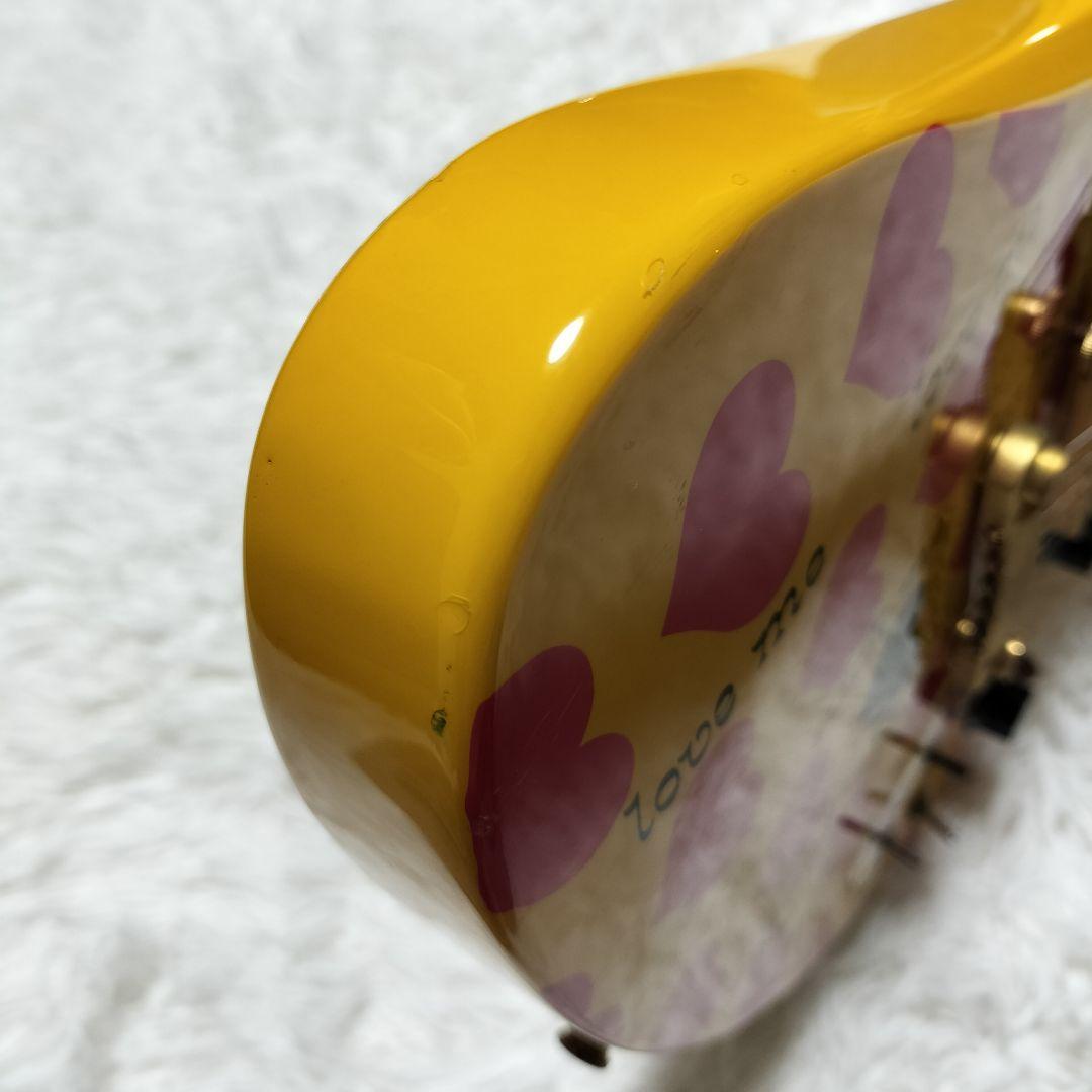 ギター BURNY MG-145S HY YELLOW HEART