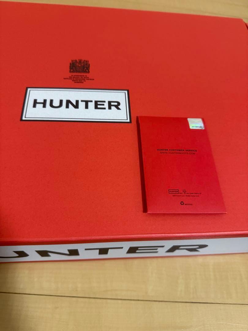 新品・未使用品　HUNTER ブラック ロングブーツ　UK5 24cm